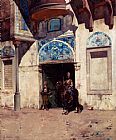 The Palace Guard by Alberto Pasini